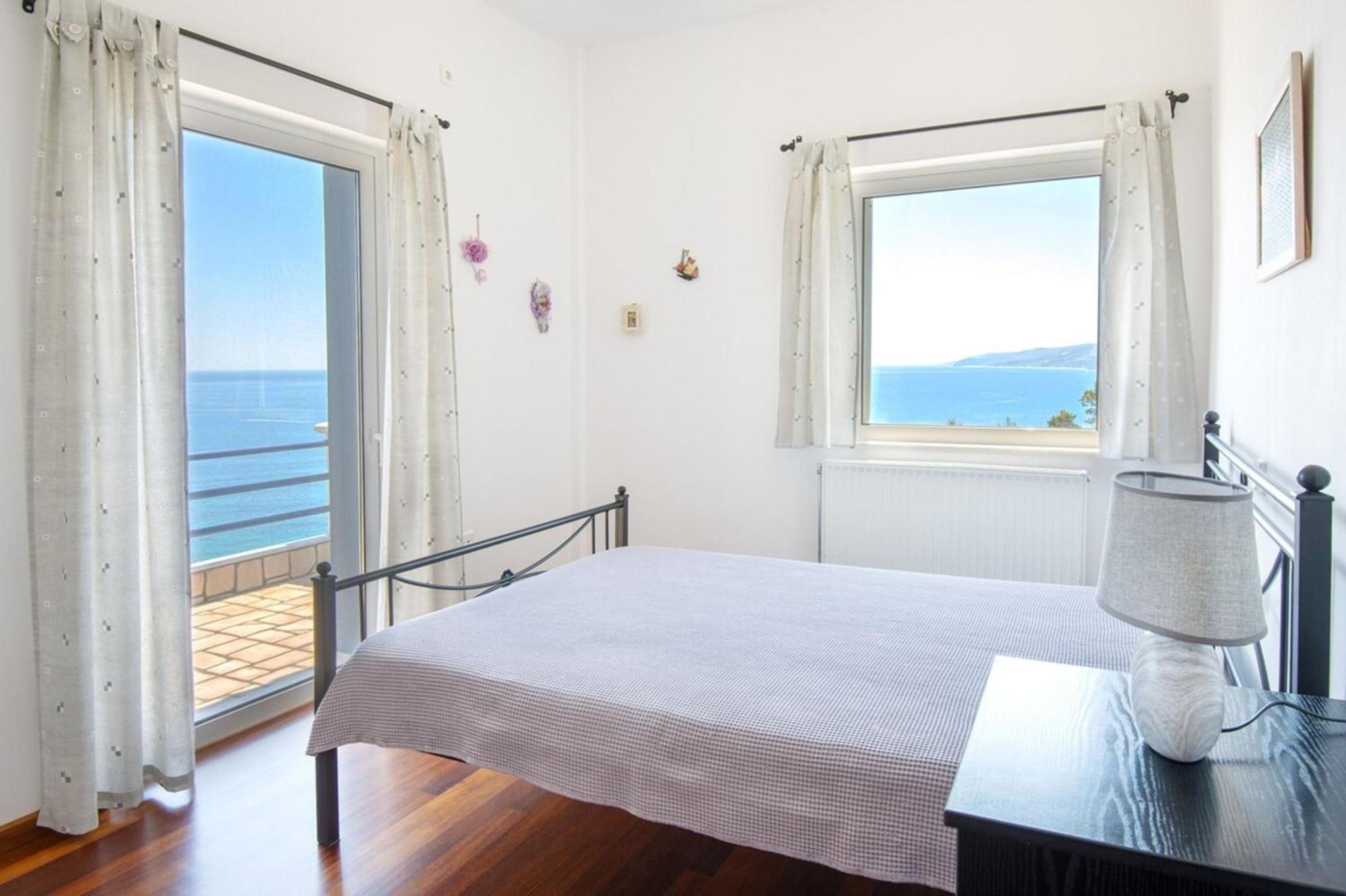 Blue Dream Seaside Villa With Superb Sea Views Kími Buitenkant foto