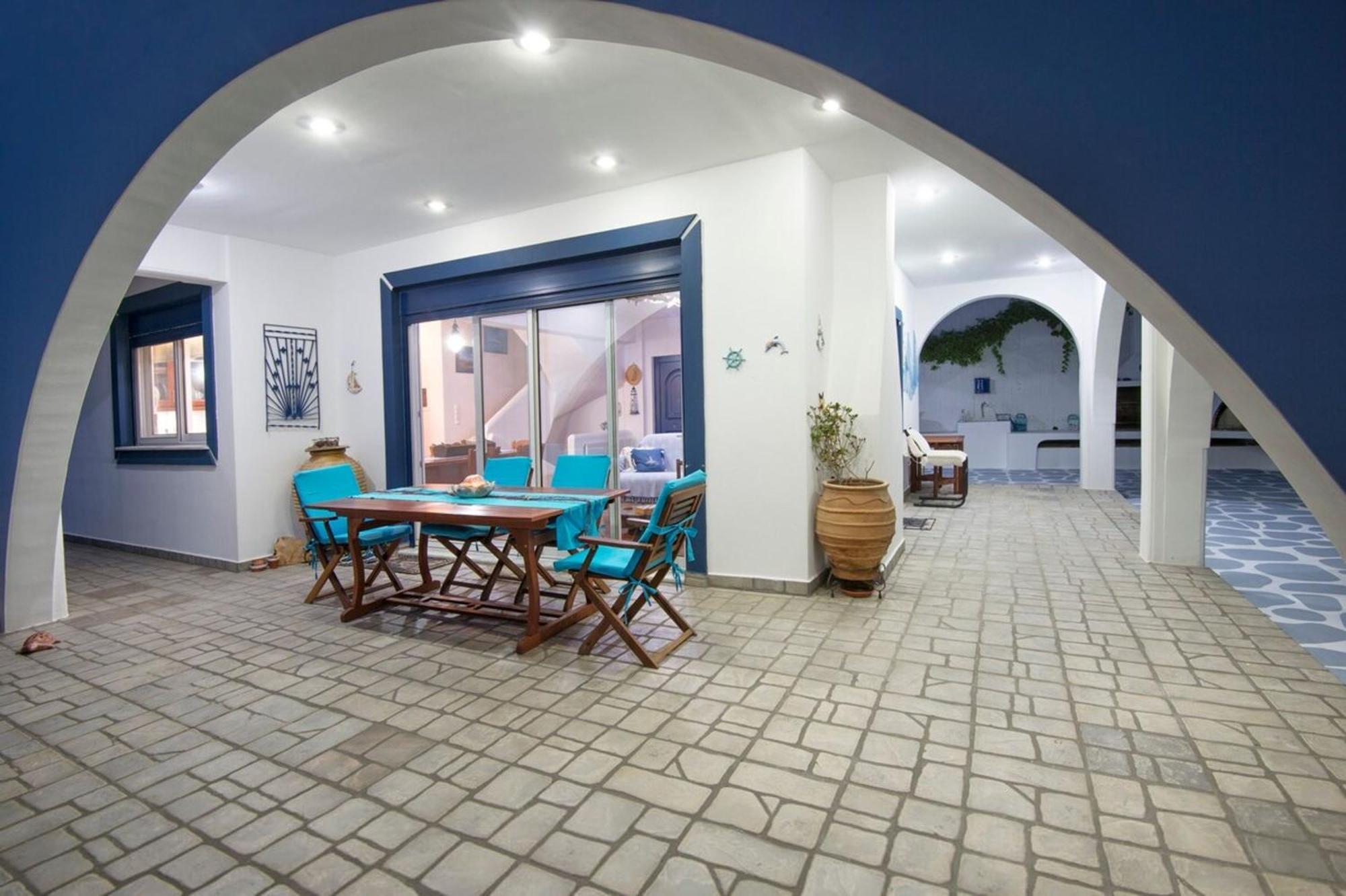 Blue Dream Seaside Villa With Superb Sea Views Kími Buitenkant foto